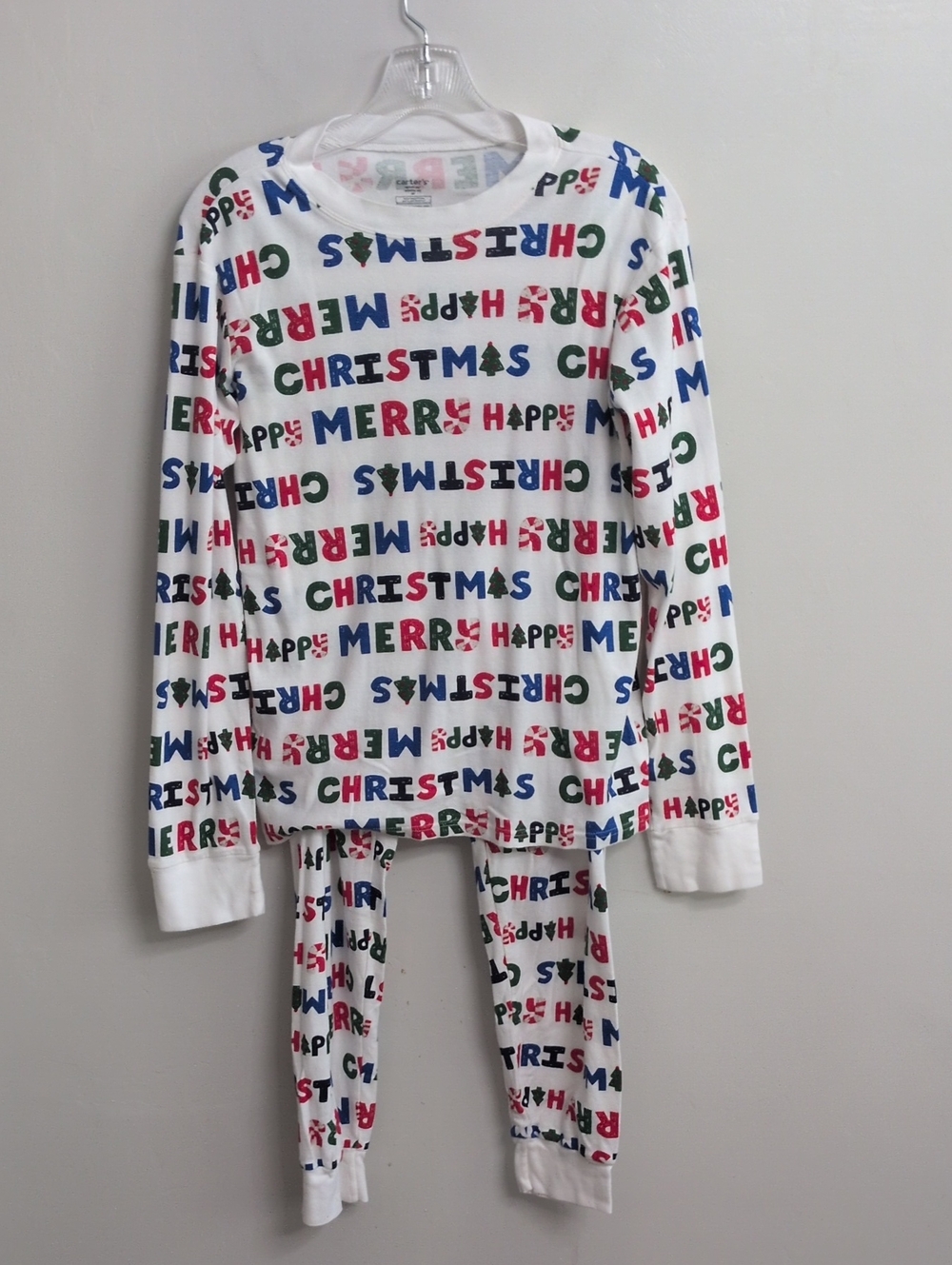 Carter's Adult Cotton Merry Christmas PJs
